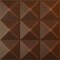 Ekena Millwork 19 5/8in. W x 19 5/8in. H Benson EnduraWall Decorative 3D Wall Panel Covers 2.67 Sq. Ft. WP20X20BEDRU - alternate 1
